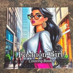 Fashion Girl Coloring Book